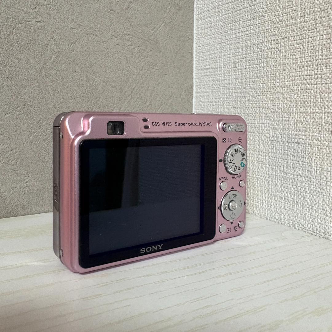 SONY Cyber-shot DSC-W120 ピンクローズ