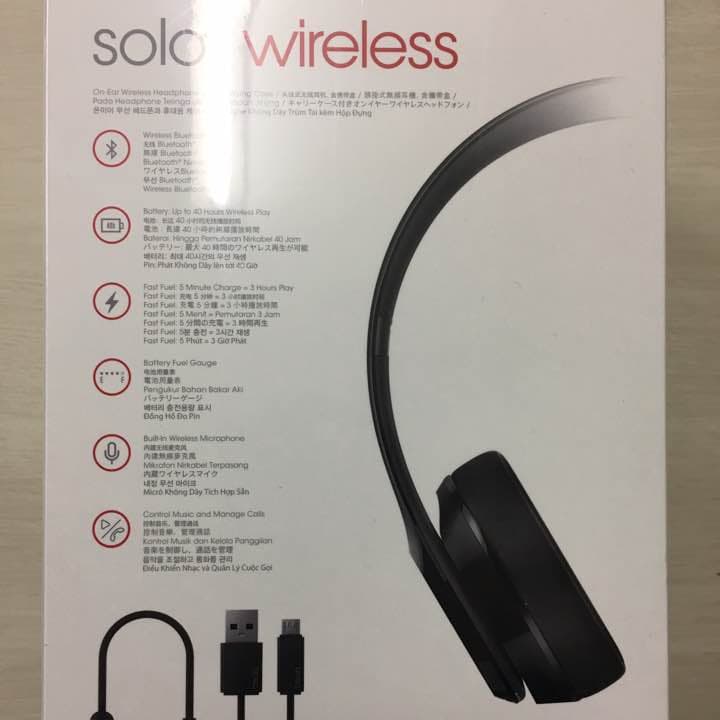 新品未開封 solo3ワイヤレス ゴールド&グロスブラック ペアーセット