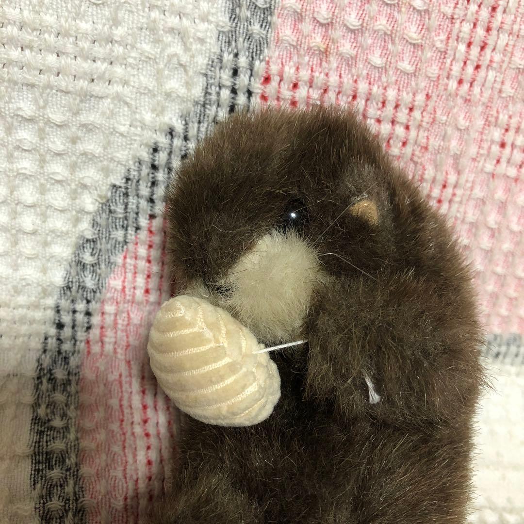 昭和レトロ ヴィンテージ ファースト社 ラッコ ぬいぐるみ 中古品