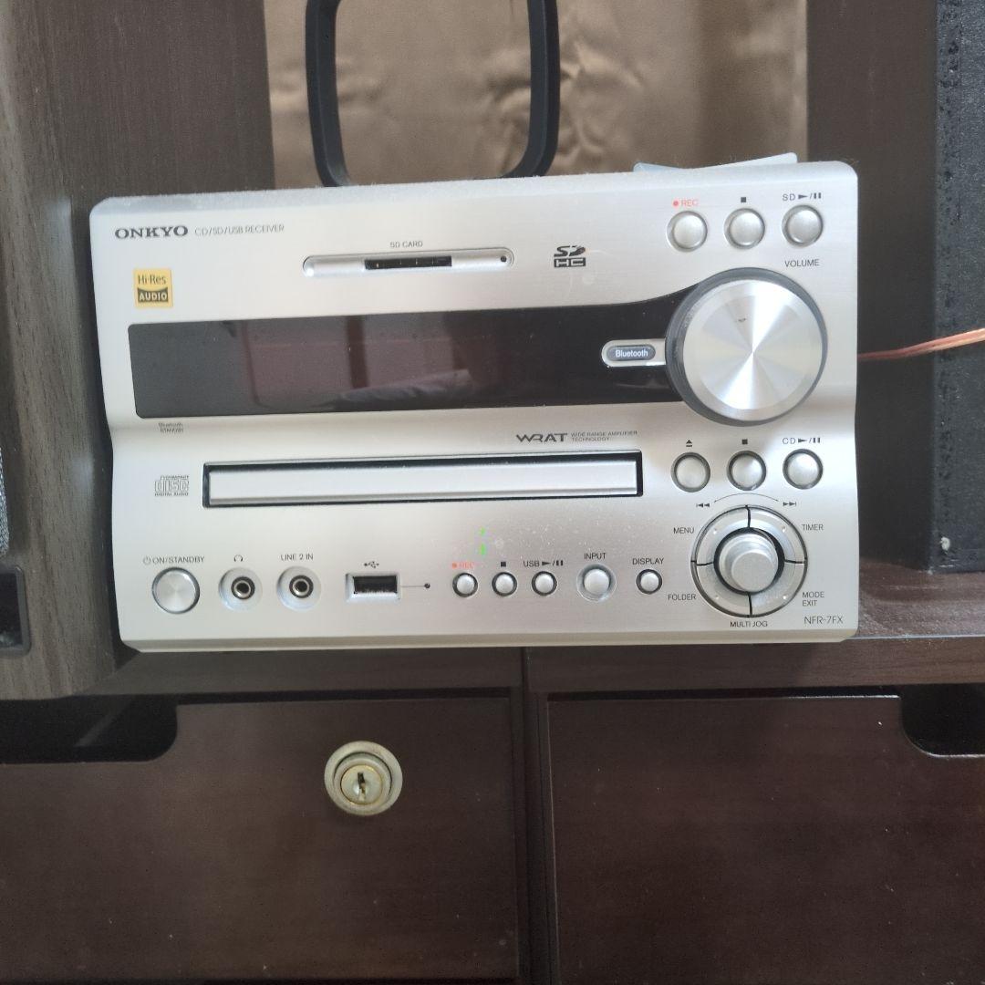ONKYO D-NFR7X ミニコンポ リモコン付き　Z