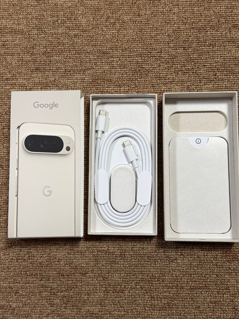 極美品 Google Pixel 9Pro 白 128GB