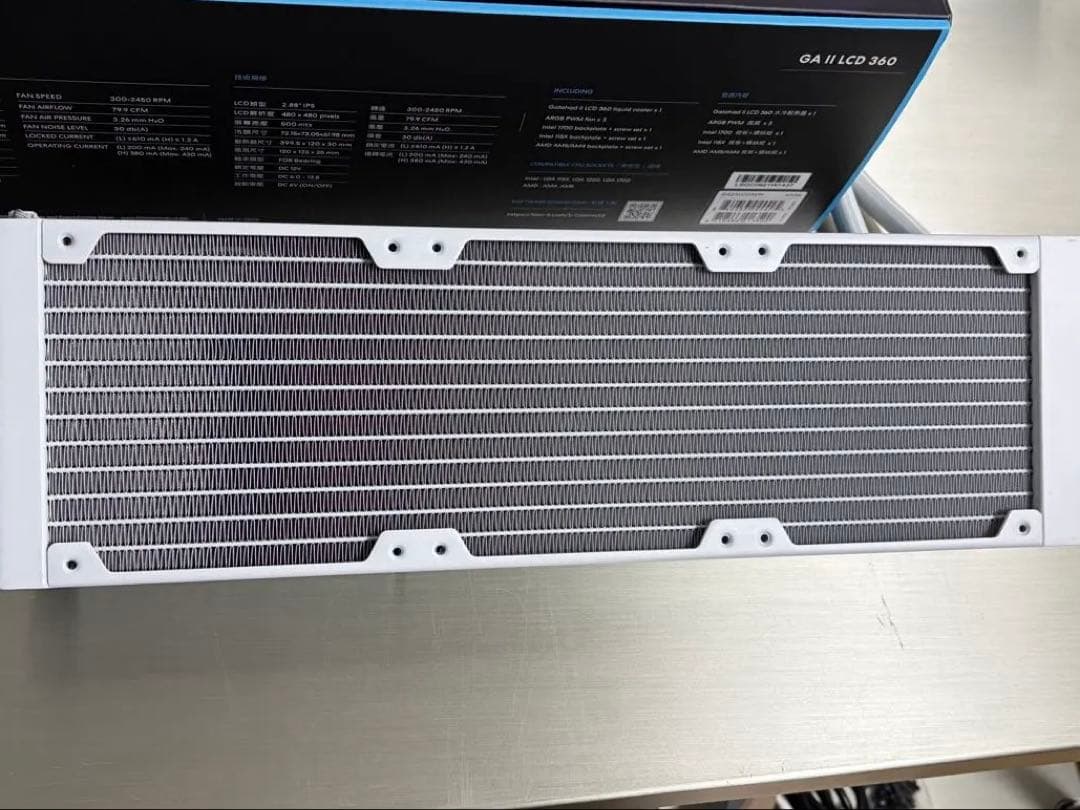 PC用ファン・クーラー LIAN LI GA II LCD 360