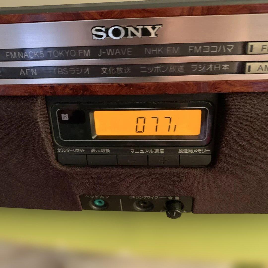 SONY CDラジカセCFD-A110 FM/AM