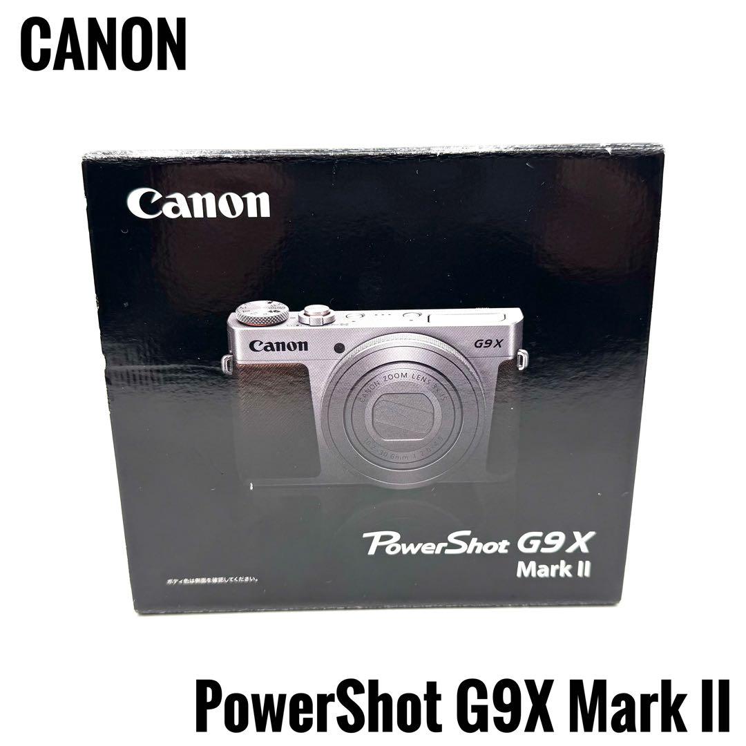 未使用保管品 Canon キャノン PowerShot G9X Mark II Canon PowerShot G9X Mark II Black
