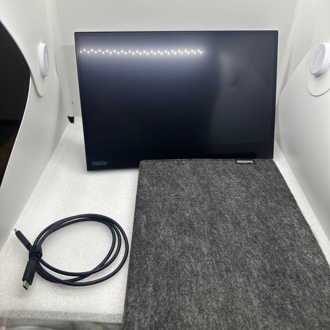 Lenovo ThinkVision M14t レノボ フラットパネルモニター