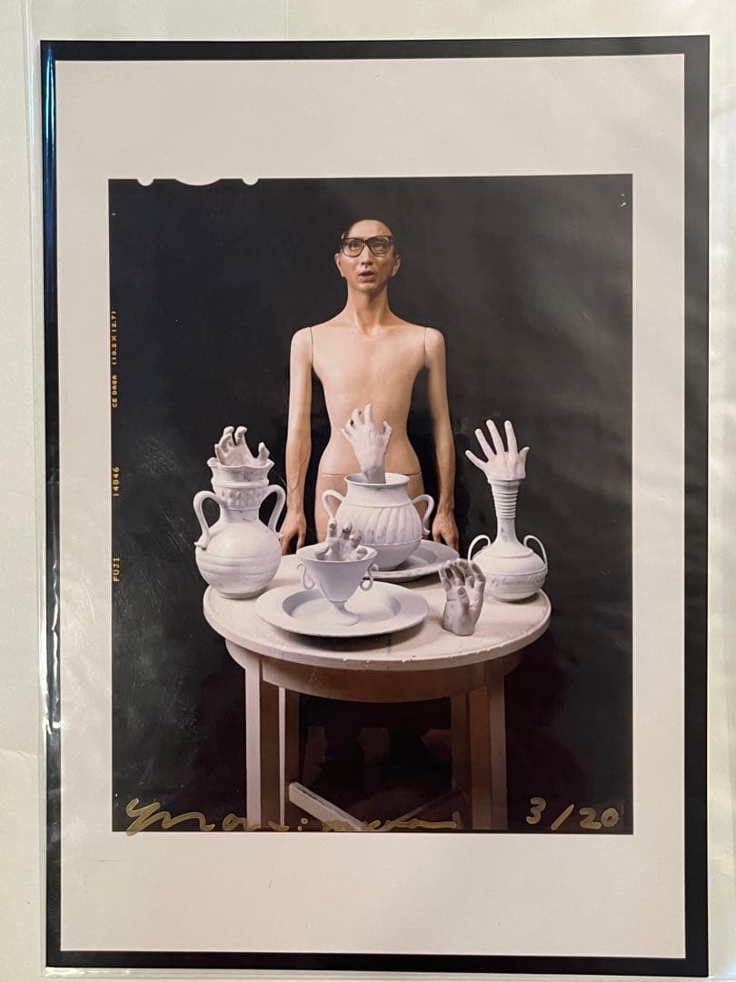 貴重作品 森村泰昌 オリジナルプリント 検）金子国義 ベルメール 荒木経惟