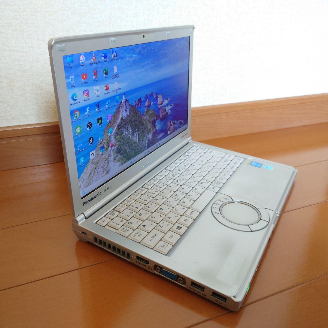パナソニック　レッツノート　CF-SX3　i5　8GB　SSD　オフィス2021