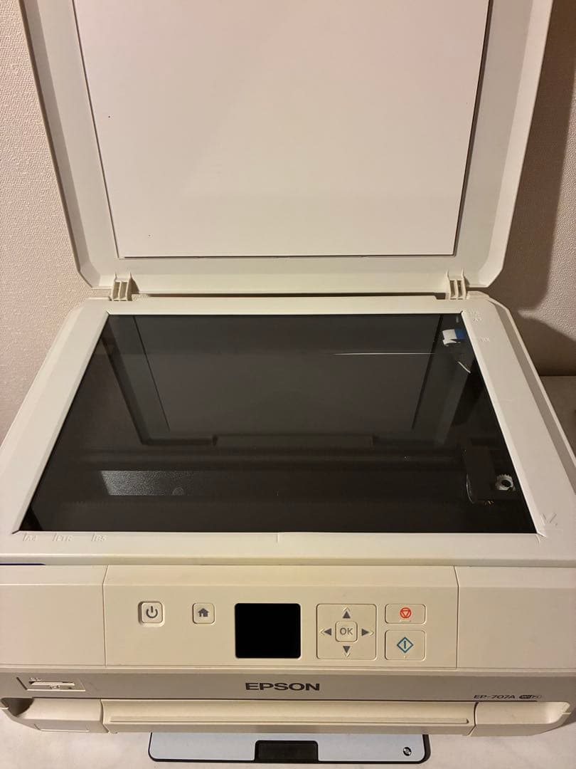 EPSON　プリンター　EP-707A　印刷一部カスレあり　ジャンク