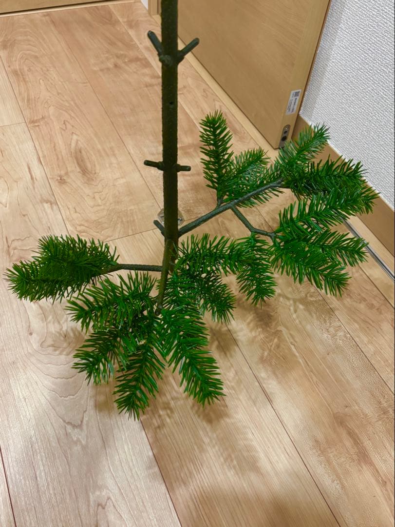 プラスティフロアークリスマスツリー（ジャンク扱い）150cm