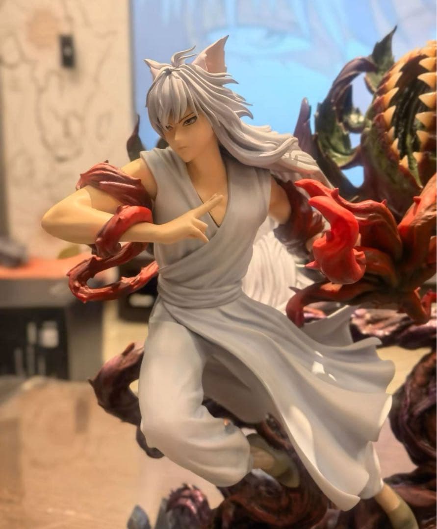 幽☆遊☆白書 蔵馬 1/6 ガレージキット ガレキ スタチュー ① - メルカリ