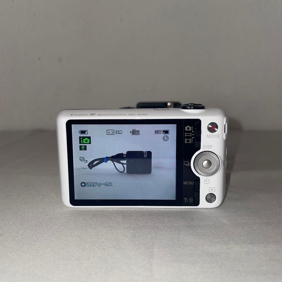 SONY デジタルカメラDSC-WX60 ホワイト