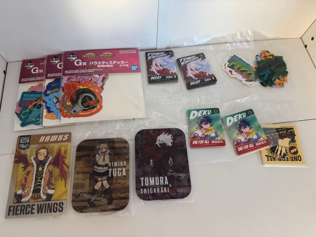 ヒロアカ 呪術廻戦 進撃の巨人 ハンターハンター 一番くじ 下位賞