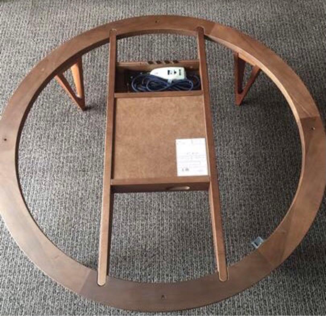 アクタス ACTUS FK1 こたつ リビングテーブル ウォールナット - メルカリ