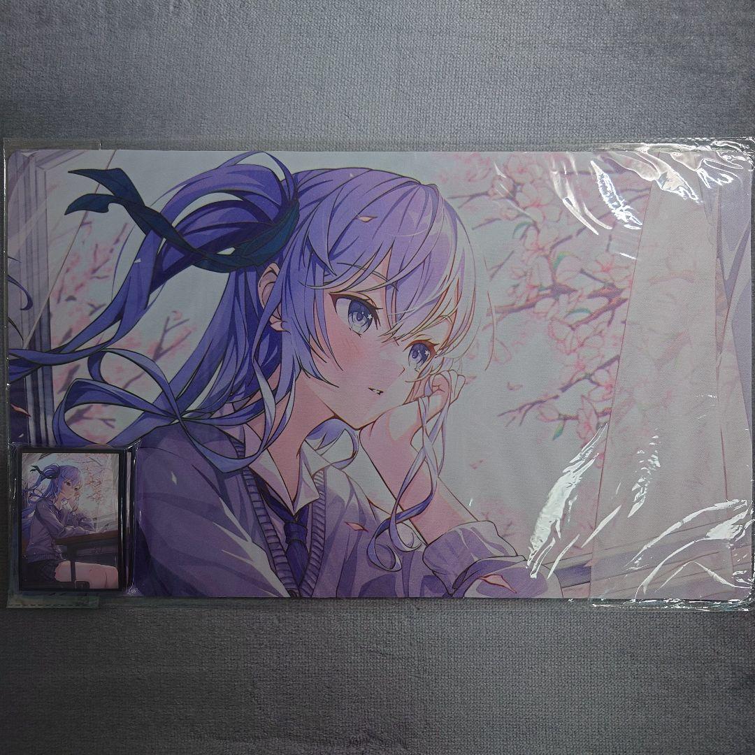 α1 ホロライブ 制服&桜&教室 星街すいせい スリーブ&プレイマット