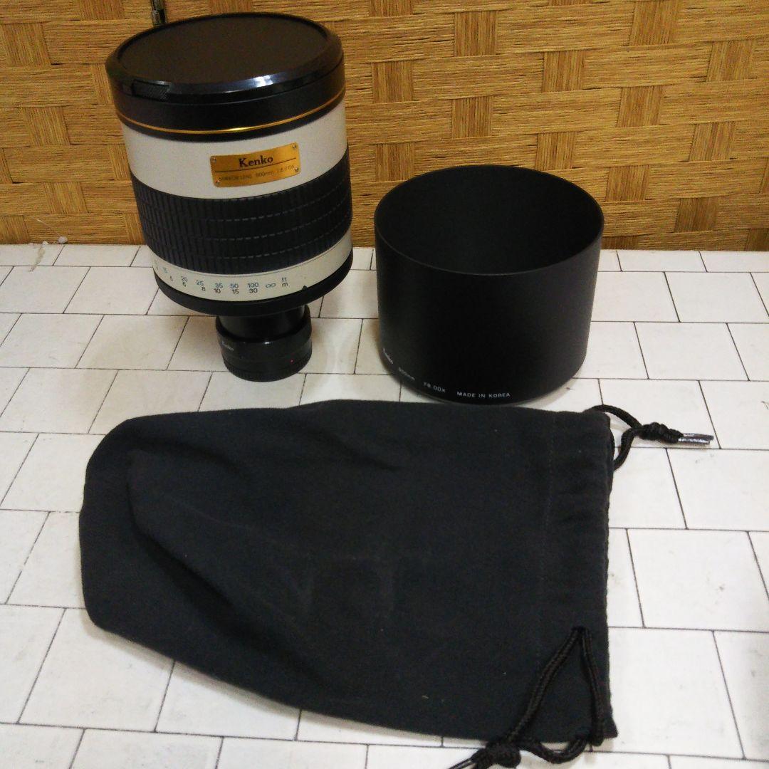 【中古品】Kenko ミラーレンズ 800mm OLYMPUS