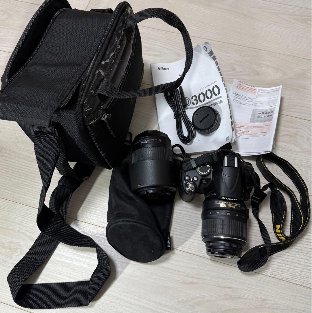 Nikon D3000 NIKKOR 18-55mmレンズキット