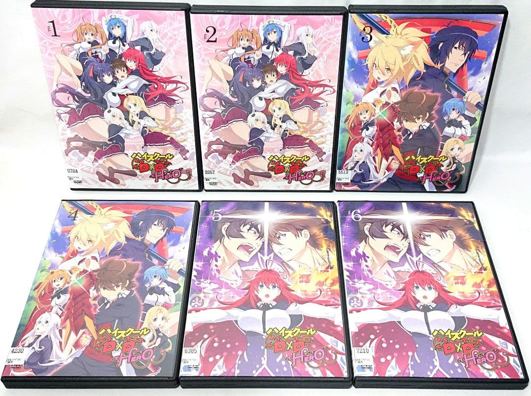 ハイスクールD×D【1期～4期】DVD 全24巻セット