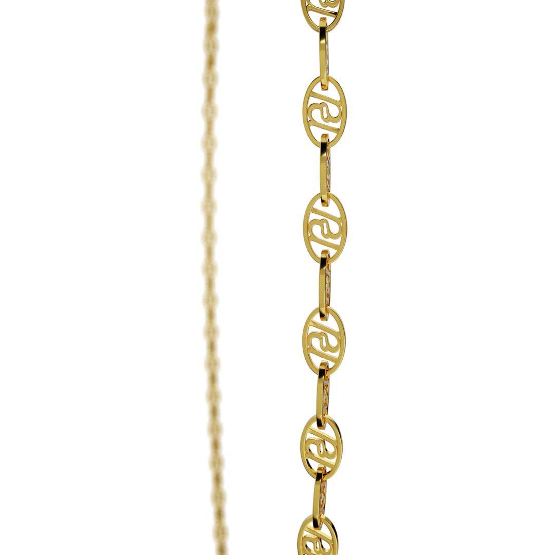 POINTLESS JOURNEY CHAIN NECKLACE gold - メルカリ