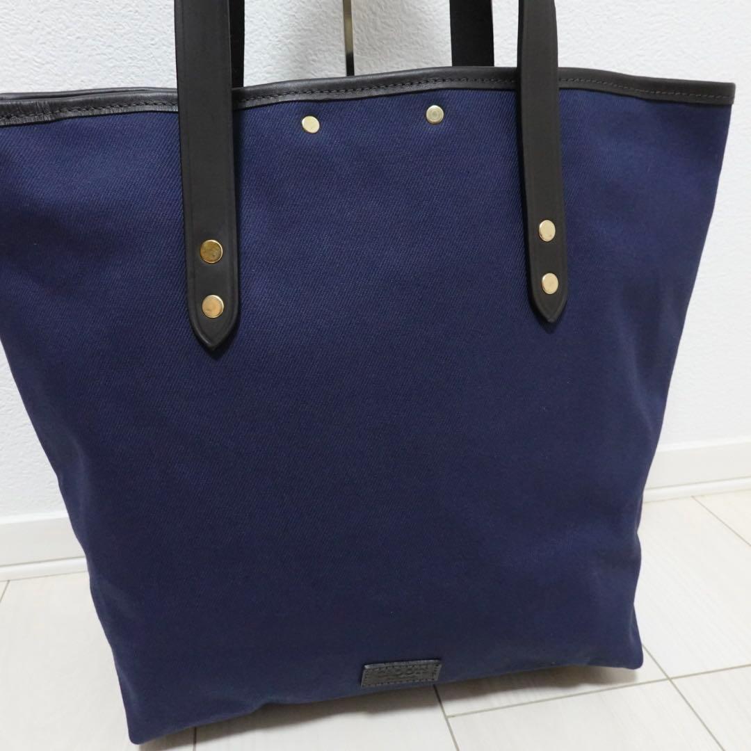 CROOTS フラップ ポケット トートバッグ BEAMS F 別注 ネイビー - メルカリ