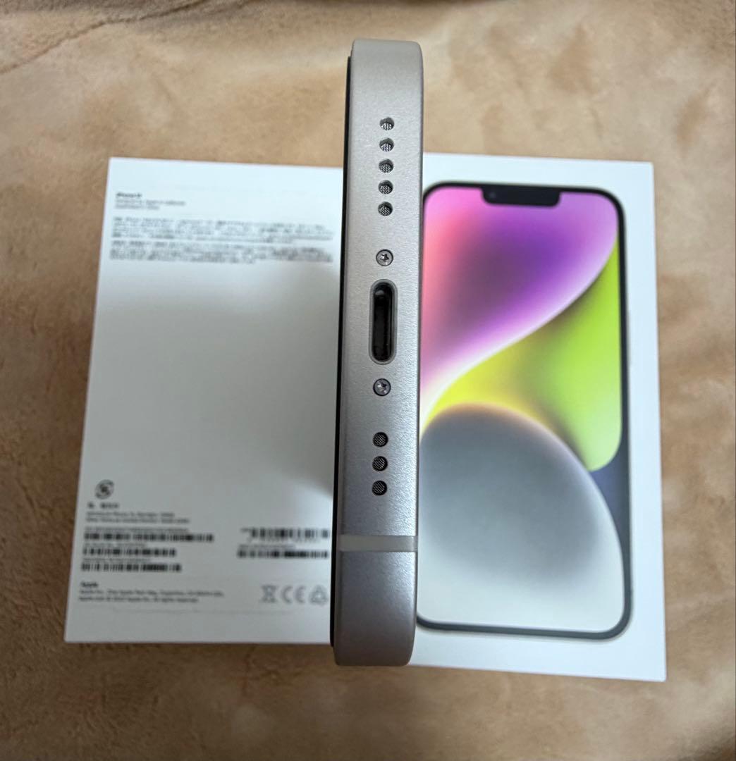 Apple iPhone 14 ホワイト　128GB SIMフリー　86%