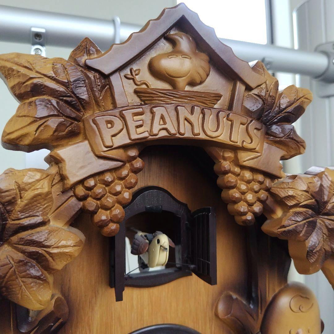 美品 珍品!シチズン SNOOPY 鳩時計 木製 手彫り 動作正常 - メルカリ