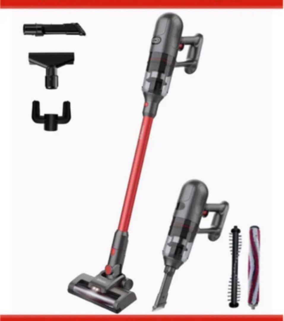 コードレス掃除機 高密度HEPA LEDライト 2WAY 充電式バッテリー Amazon | DayPlus コードレス 掃除機 一人暮らし 16000Pa 強力吸引