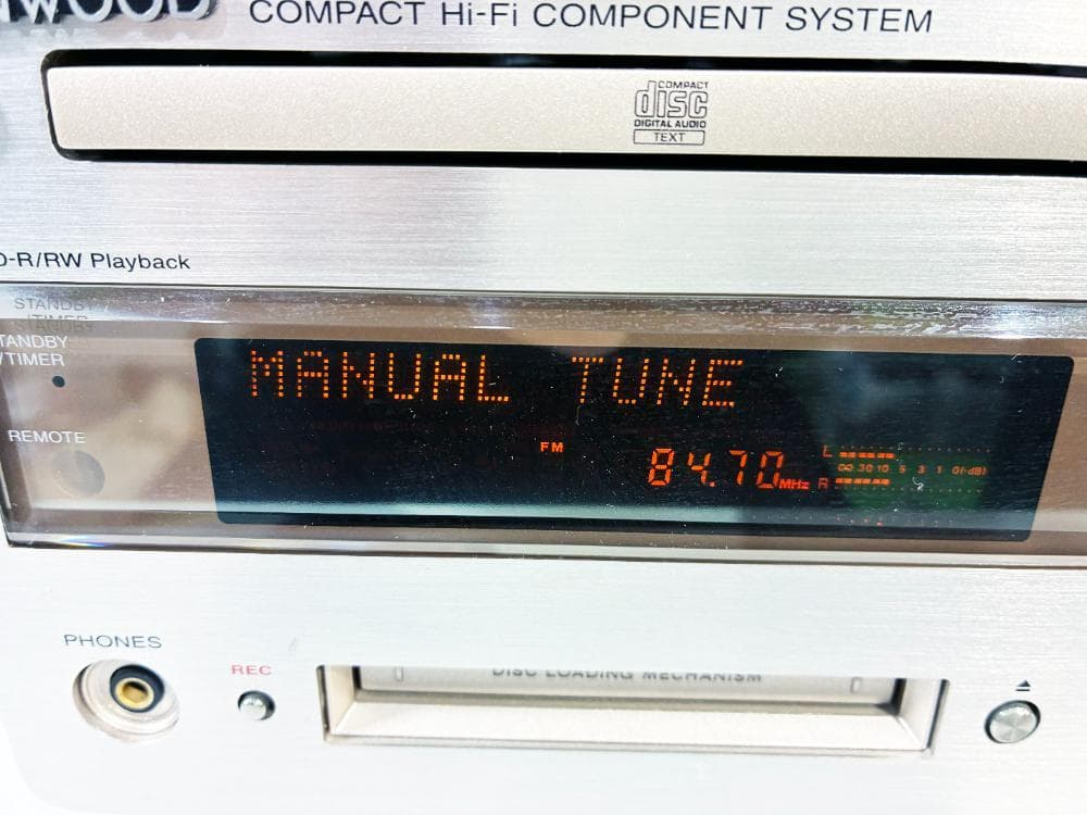 ★KENWOOD CD/MDレシーバー【R-K700】FL9S