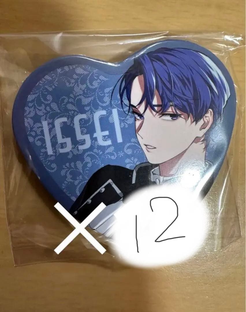 VS AMBIVALENZ ビバレン イッセイ ハート缶バッジ