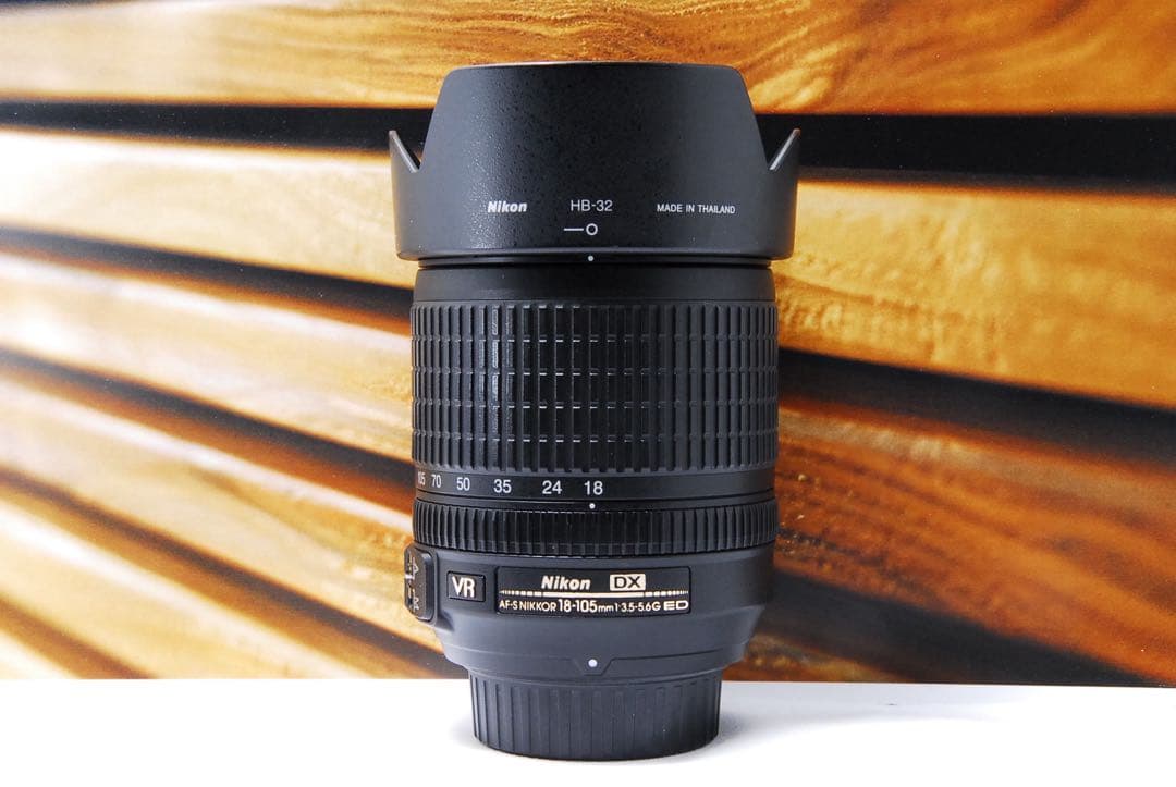 【美品】Nikon AF-S 18-105mm 1本で中望遠まで対応　軽量