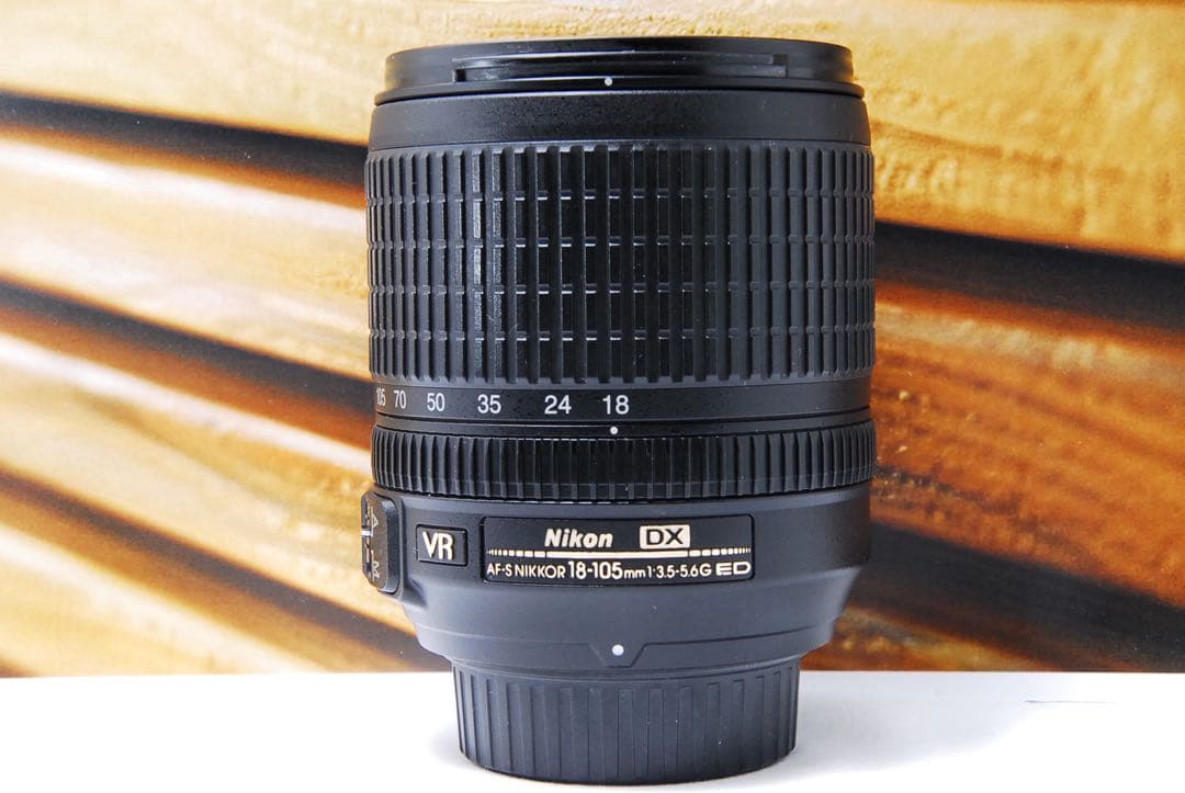 【美品】Nikon AF-S 18-105mm 1本で中望遠まで対応　軽量