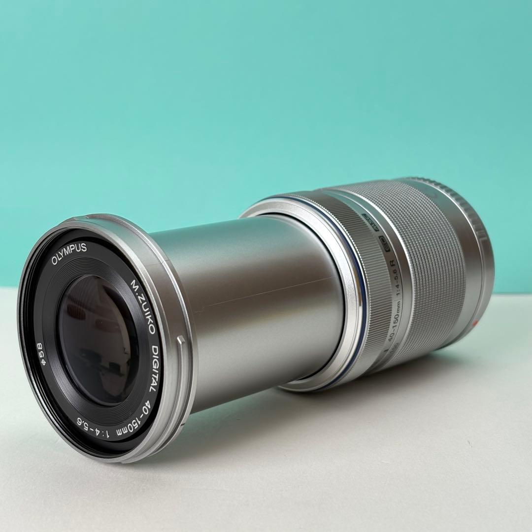 オリンパス 望遠レンズ♪ M.ZUIKO 40-150mm 4-5.6 R