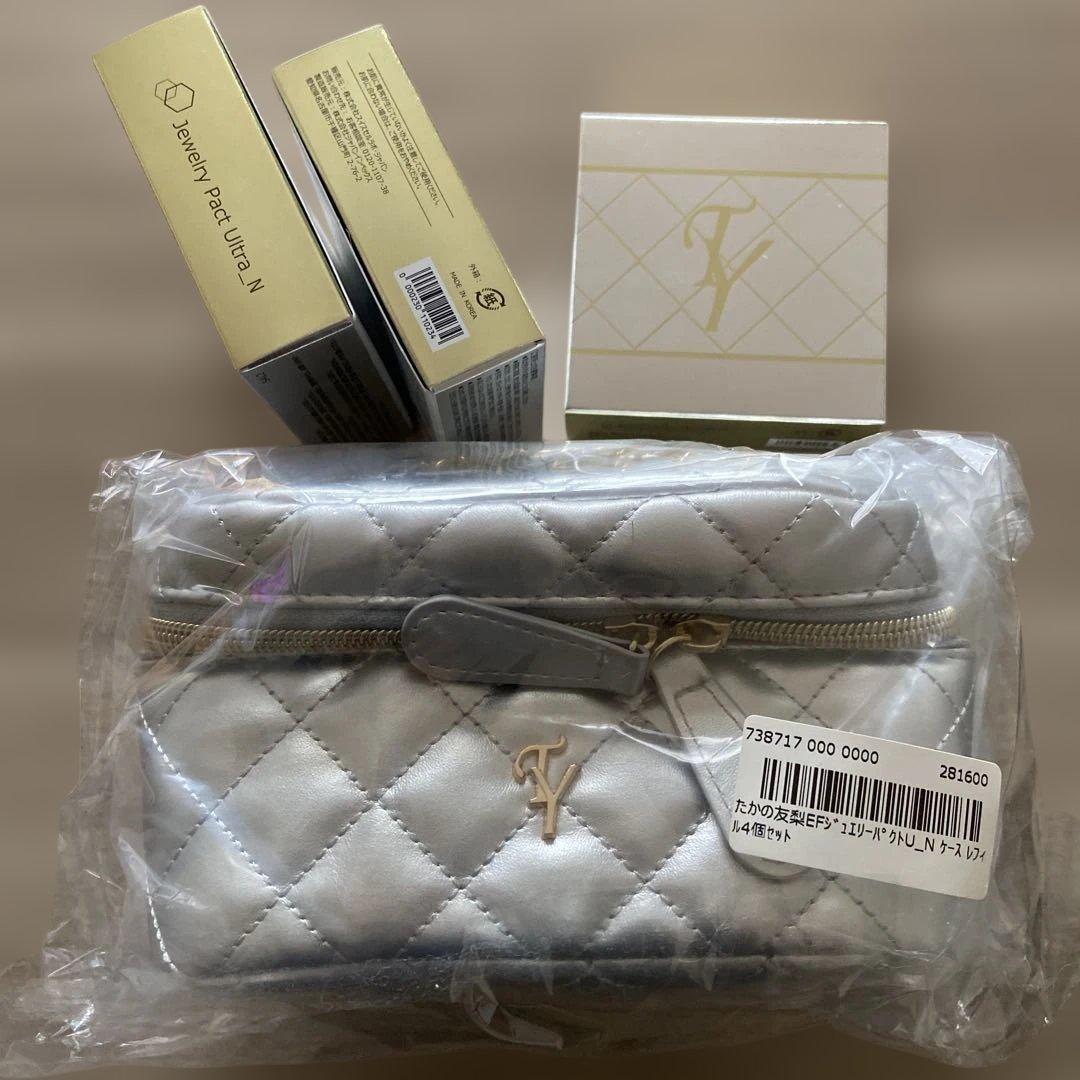 エスティファクト シェリーパクト U.N ファンデーションポーチ付き たかの友梨 エステファクトジュエリーパクト ポーチ付き - メルカリ