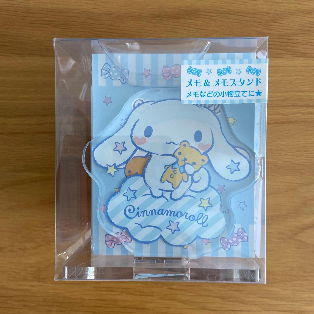 未開封】シナモロール アクリルメモスタンド - メルカリ
