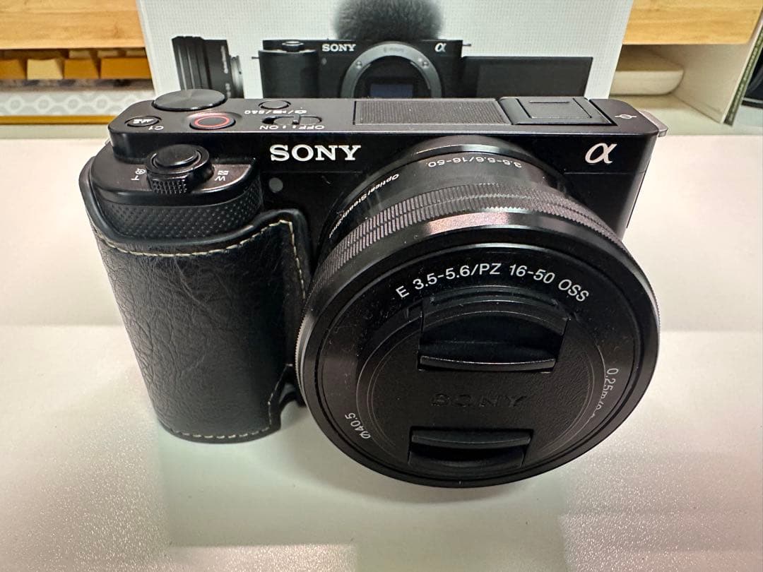 SONY ZV-E10 レンズキット&シューティンググリップ