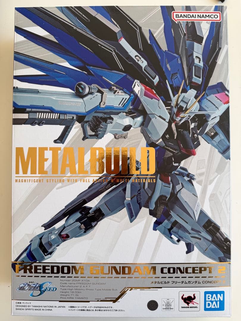 未開封 METAL BUILD フリーダムガンダム CONCEPT 2 再販品 - メルカリ