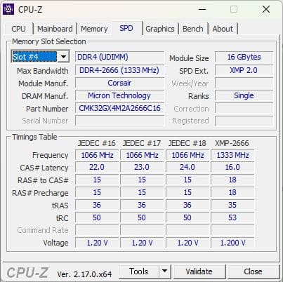 Corsair Vengeance LPX DDR4 16GB*2 ①