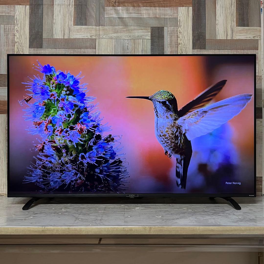 リクエスト価格❣️全国送料込アイリスオーヤマ55型　4K対応液晶テレビベゼルレス