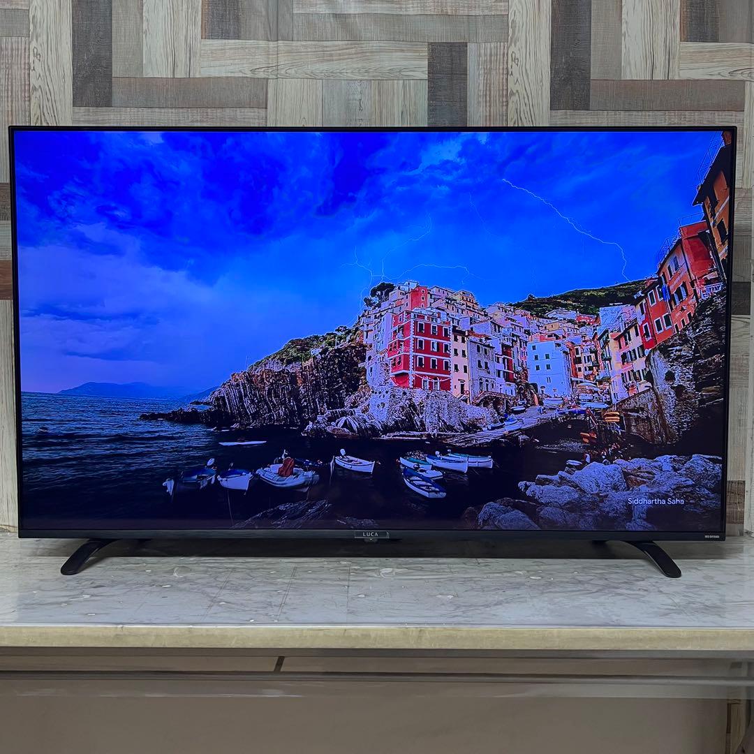 リクエスト価格❣️全国送料込アイリスオーヤマ55型　4K対応液晶テレビベゼルレス