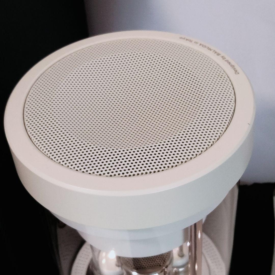 バルミューダ　BALMUDA　M01A-WH ワイヤレススピーカー 白　504