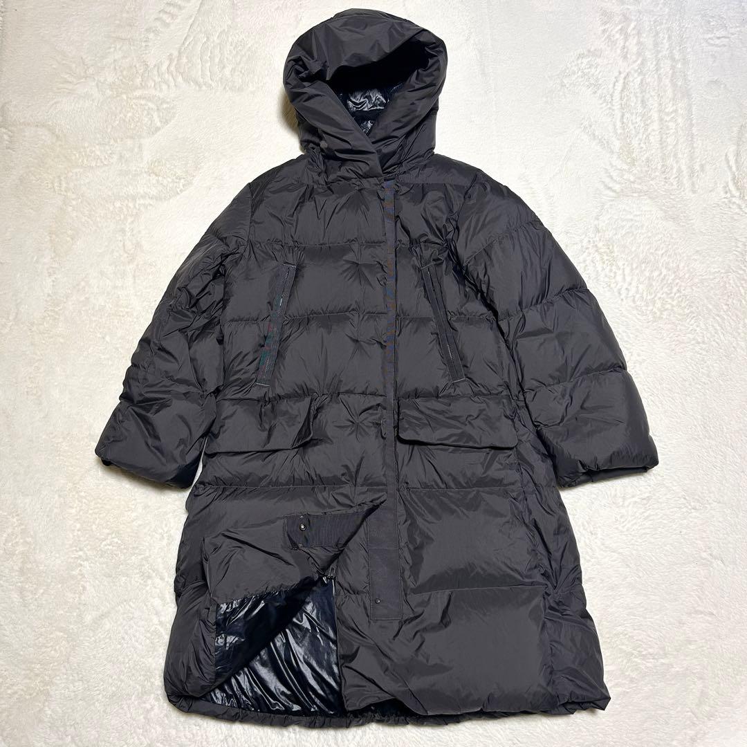 美品✨ユニクロ ＋J ジルサンダー ロング ダウン コート ダークグレイ