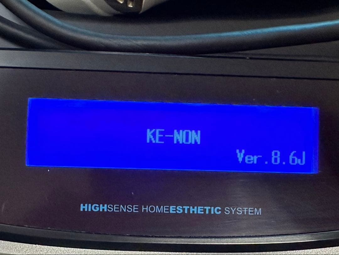 美品 ver.8.6 ケノン 脱毛器 美顔器 シャンパンゴールド