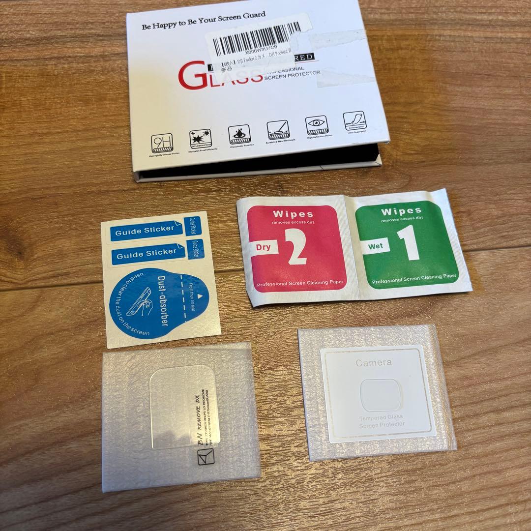 dji pocket 2 creator combo 保護ガラス付