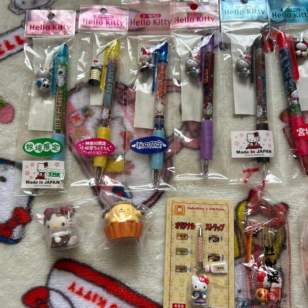 未使用】ご当地キティボールペンシャーペンまとめ売り - メルカリ