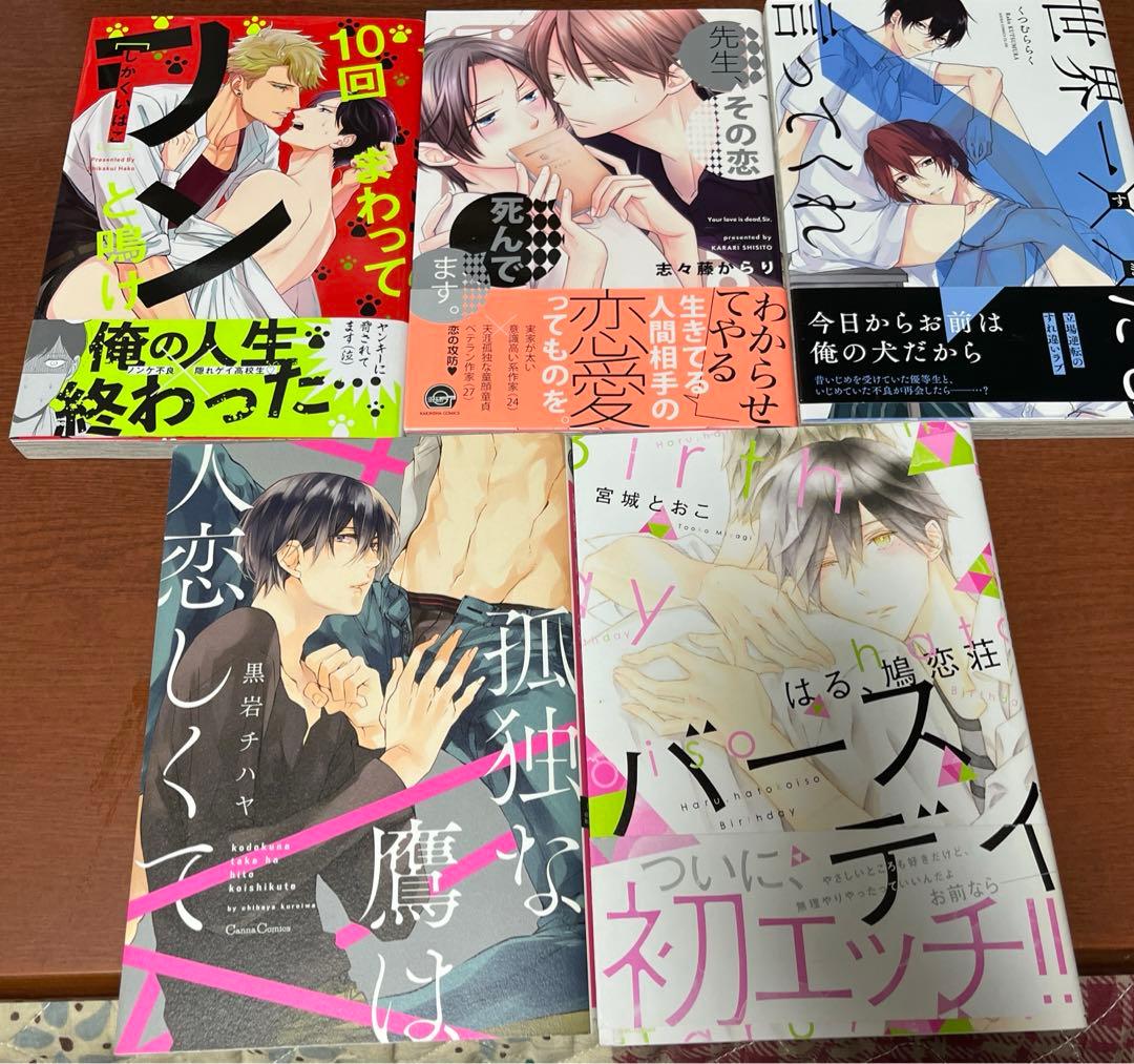 BL漫画 まとめ売り 5冊セット - メルカリ
