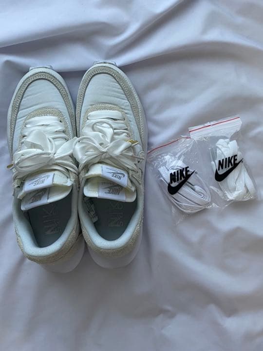 25cm Nike x sacai LDV Waffle ホワイト 早い者勝ち。 Nike LD Waffle 