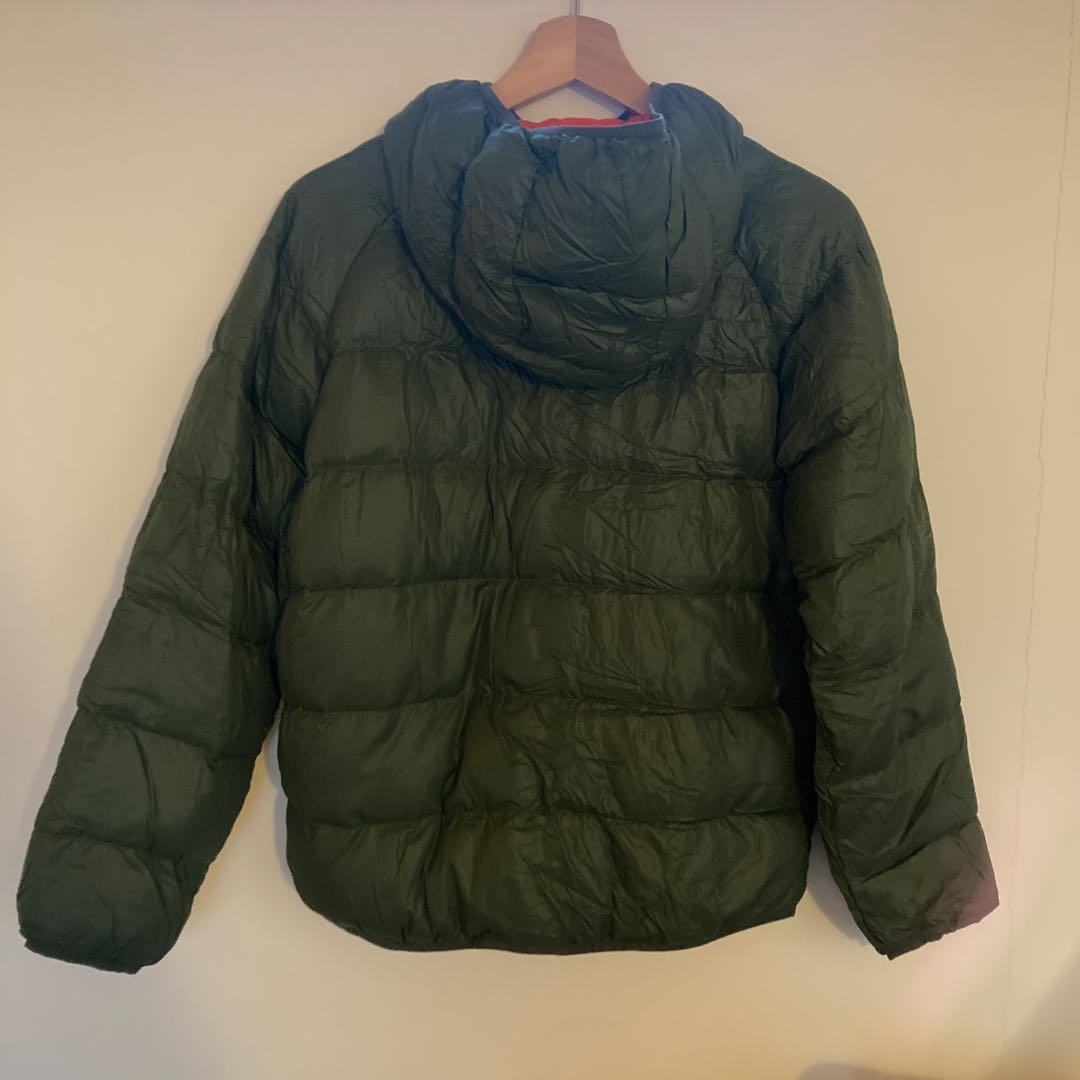 mont-bell キッズ ダウンジャケット160 オリーブ グリーン - メルカリ