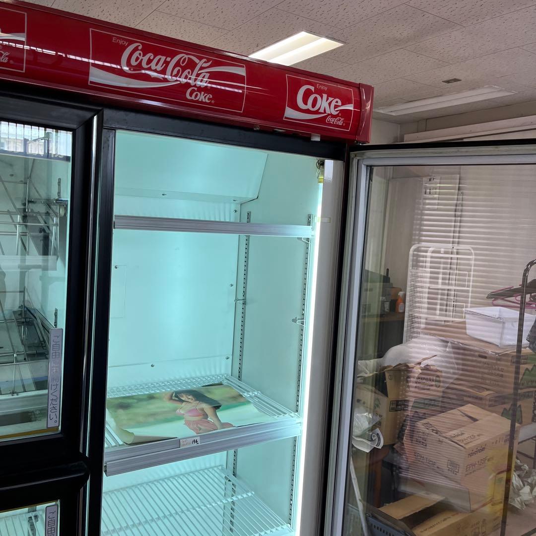 k*j様 コカコーラ 冷蔵庫 レトロ ※ジャンク品 長野県上田市引き取りのみ
