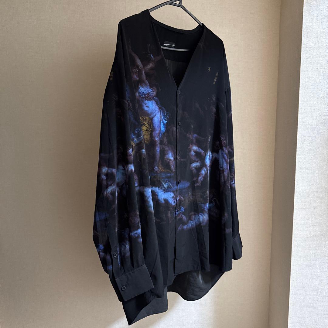 LAD MUSICIAN プリントカーディガンシャツ - メルカリ