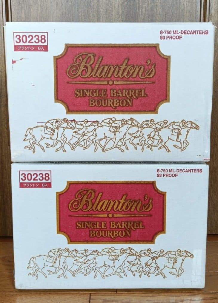 宝酒造 ブラントン シングルバレル レッド 2ケース Blanton's Red