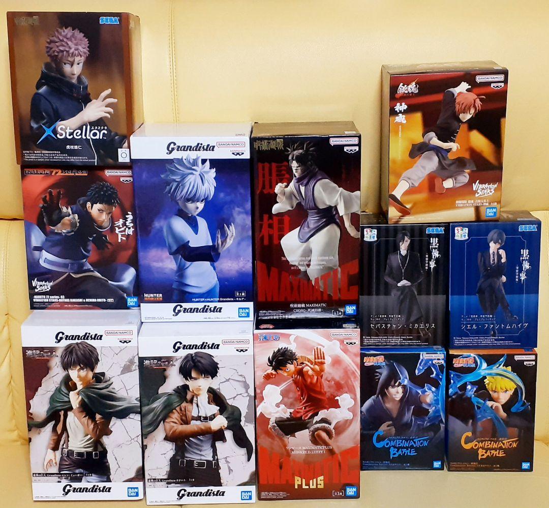 12体セット 進撃の巨人 銀魂 他 プライズ フィギュア まとめ売り